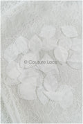 3g 3d leaf lace applique/ leaves applique/ 3D flower leaf applique/ patch// A24-410