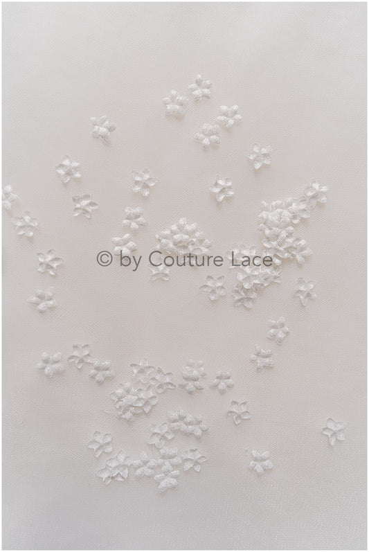 2g 3D flower lace applique/ small applique/ 3D flower applique/ patch// A24-425