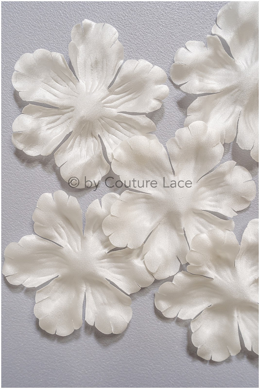 Lace flowers applique hotsell