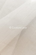 Crashed/Crinkle Organza Fabric – Ideal for voluminous wedding dresses &amp; decorations // R-057