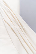 Stretch crepe fabric for wedding dresses – High-quality elastic fabric for creative wedding designs | Ideal for bridal wear and dresses // R-195