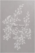 Wildblumen-Spitzen-Patch, Blumen-Spitzen-Applikation, Spitzen-Blumen-Patch, Braut-Spitzen-Blumenapplikationen, A22-263