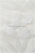 15 pcs. wedding dress lace applique/ applique/ 3D pearl flower applique/ patch// A24-402