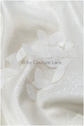 26 pcs 3d leaf lace applique/ applique/ 3D flower leaf applique/ patch// A24-404