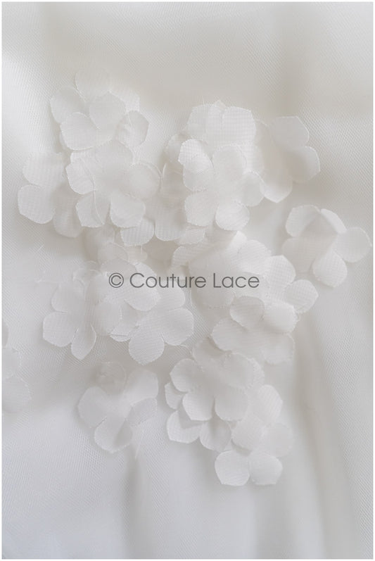 2g 3D flower lace applique/ applique/ 3D flower applique/ patch// A24-413