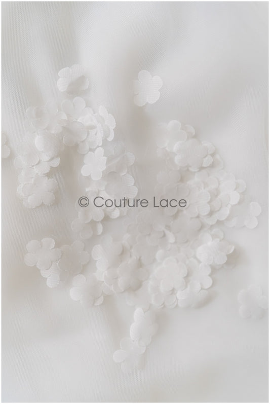 2g 3D flower lace applique/ applique/ 3D flower applique/ patch// A24-414