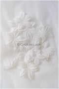 3g 3D flower lace applique/ applique/ 3D flower applique/ patch// A24-416