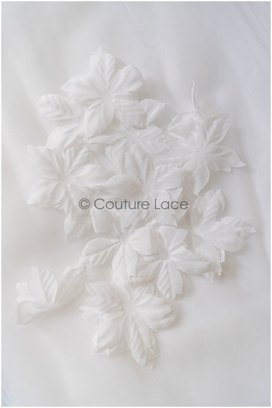 3g 3D flower lace applique/ applique/ 3D flower applique/ patch// A24-416