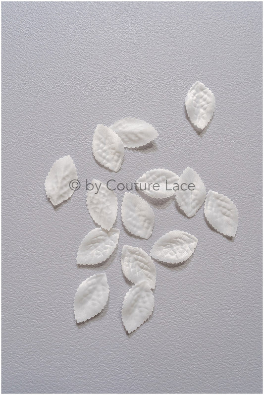 8g. 3D leaf/ 3D flowers sew on/ 3D flower lace applique/ wedding dress lace applique// A24-433