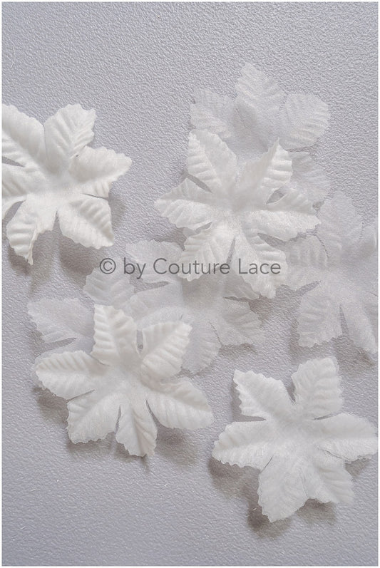 7g. 3D lace flowers/ 3D flowers sew on/ 3D flowers lace applique/ wedding dress lace applique// A24-447