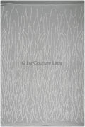 Hand-embroidered pearl lace with line design, luxurious bridal lace for wedding dresses // L25-118