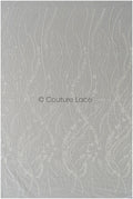 Perlen-Spitzenstoff/ Couture-Spitzenstoff/ Braut-Spitzenstoff/ Perlen-Spitze// L22-218B