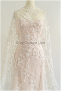 Handperlen-Brautspitze, 3D-Blumen-Spitzenstoff, luxuriöse schwere Perlen-Hochzeitskleid-Spitze, Designer-Couture-Spitze// L22-525(1E=85cm)