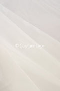 Seiden-glänzender Organza Stoff – Ideal für voluminöse Brautkleider, Röcke & Dekoration// R-055