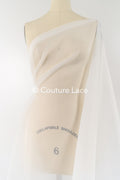 3 meter wide bridal organza fabric – ideal for voluminous wedding dresses, skirts &amp; decoration // R-058