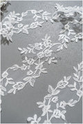 Brautspitze Borte Weiß/ Spitzenborte off-white / Braut Borte/ Spitzenborte für Brautkleid// T24-228