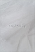 Tul suave extra ligero – off-white / brillante – 160 cm de ancho // R-155-2
