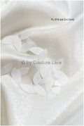 26 pcs 3d leaf lace applique/ applique/ 3D flower leaf applique/ patch// A24-404