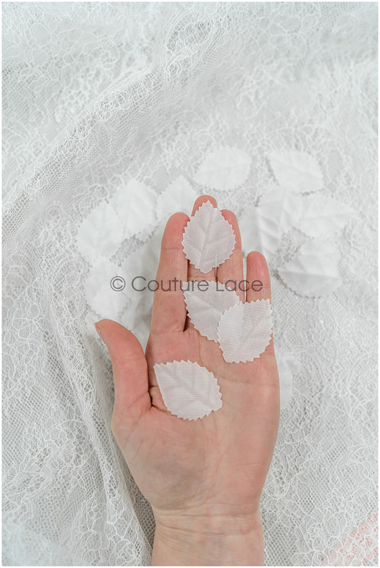 3g 3d leaf lace applique/ leaves applique/ 3D flower leaf applique/ patch// A24-410