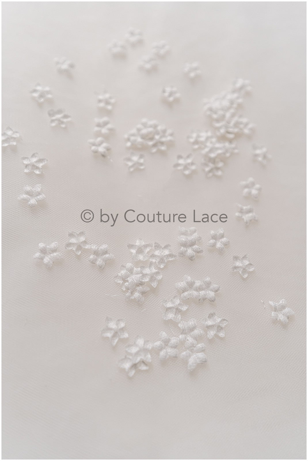 2g 3D flower lace applique/ small applique/ 3D flower applique/ patch// A24-425