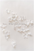 4g 3D flower lace applique/ small applique/ 3D flower applique/ patch// A24-426