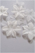 7g. 3D lace flowers/ 3D flowers sew on/ 3D flowers lace applique/ wedding dress lace applique// A24-447