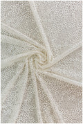 Dot-Lace/ Brautspitzenmaterial/ Offwhite-Brautspitze/ Dot-Design-Hochzeitsspitze/ Couture-Spitze // L18-195