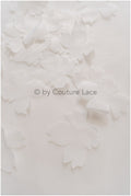 3g 3D flower lace applique/ applique/ 3D flower applique/ patch// A24-423