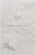 3g 3D flower lace applique/ applique/ 3D flower applique/ patch// A24-424
