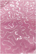 Fine sequin lace/ sequin tulle fabric for wedding dresses/ off-white lace with sequins// L17-076P