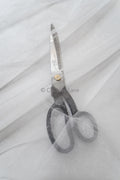 Superweicher Soft-Tüll - rein-weiß/ glänzend - 160cm breit // R-160-27