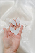 26 pcs 3d leaf lace applique/ applique/ 3D flower leaf applique/ patch// A24-404