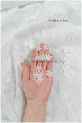 2g 3D flower lace applique/ applique/ 3D flower applique/ patch// A24-409