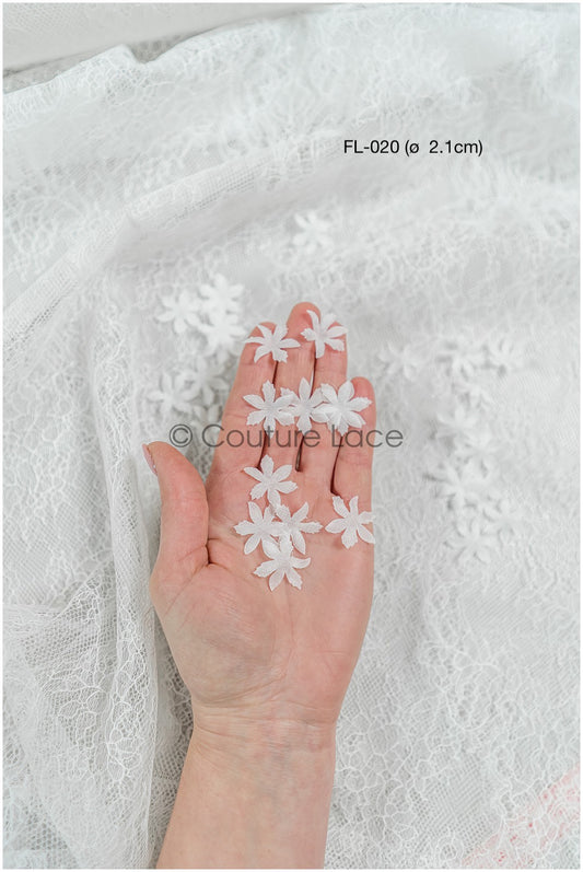 2g 3D flower lace applique/ applique/ 3D flower applique/ patch// A24-409