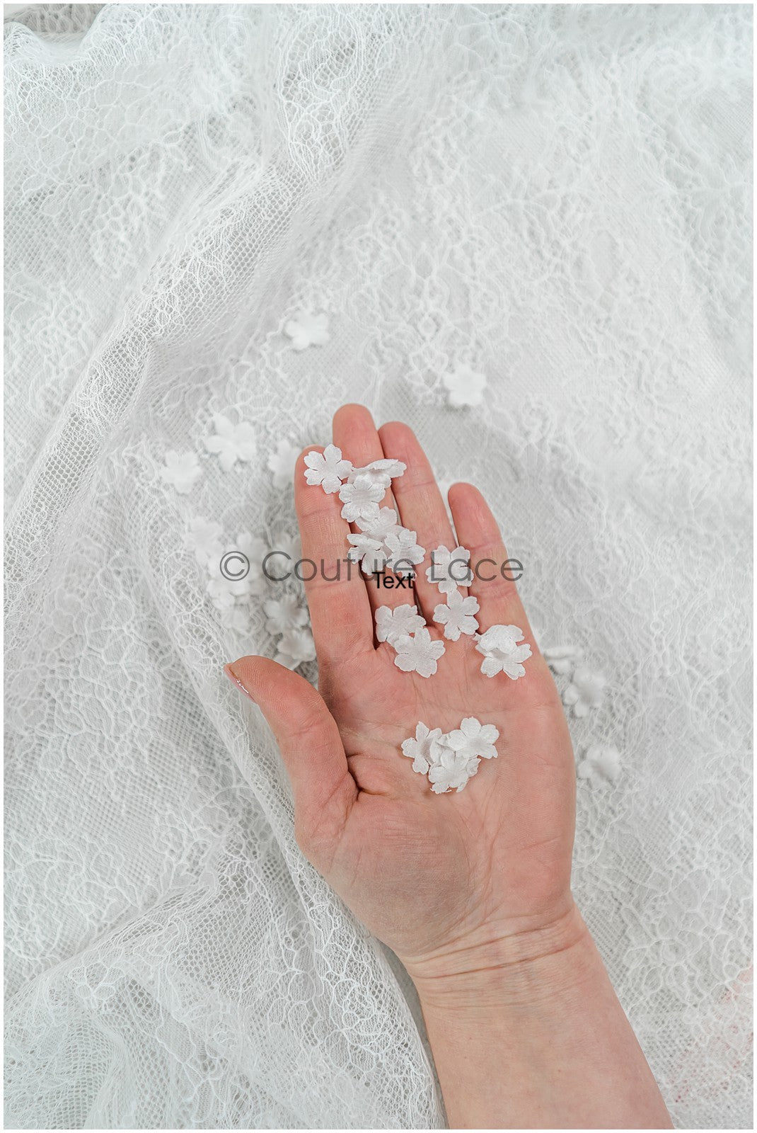 Applique de dentelle de fleur 3D 2g/applique/applique de fleur 3D/patch//A24-411