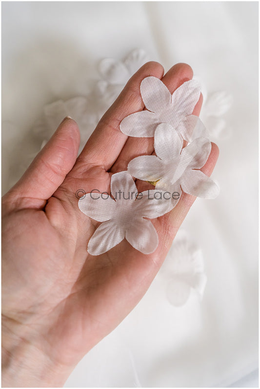 3g 3D flower lace applique/ applique/ 3D flower applique/ patch// A24-418