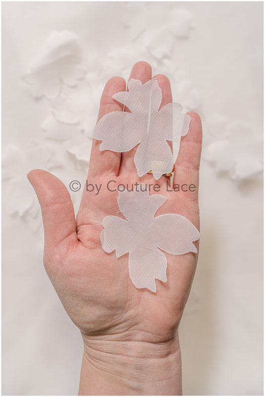 3g 3D flower lace applique/ applique/ 3D flower applique/ patch// A24-423