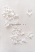 4g 3D flower lace applique/ small applique/ 3D flower applique/ patch// A24-426