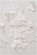 5g. 3D lace flowers/ 3D flowers sew on/ 3D flowers lace applique/ wedding dress lace applique// A24-430