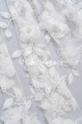 Exquisite Florale Spitze für Brautkleider, Jäckchen und Hochzeitsaccessoires // L25-717