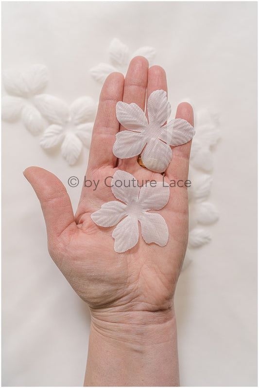 3g 3D flower lace applique/ applique/ 3D flower applique/ patch// A24-422