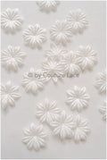 11g. 3D lace flowers/ 3D flowers sew on/ 3D flowers lace applique/ wedding dress lace applique// A24-444