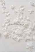 4g 3D flower lace applique/ small applique/ 3D flower applique/ patch// A24-427
