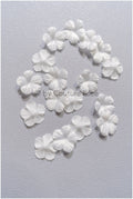 9g. 3D lace flowers/ 3D flowers sew on/ 3D flowers lace applique/ wedding dress lace applique// A24-438