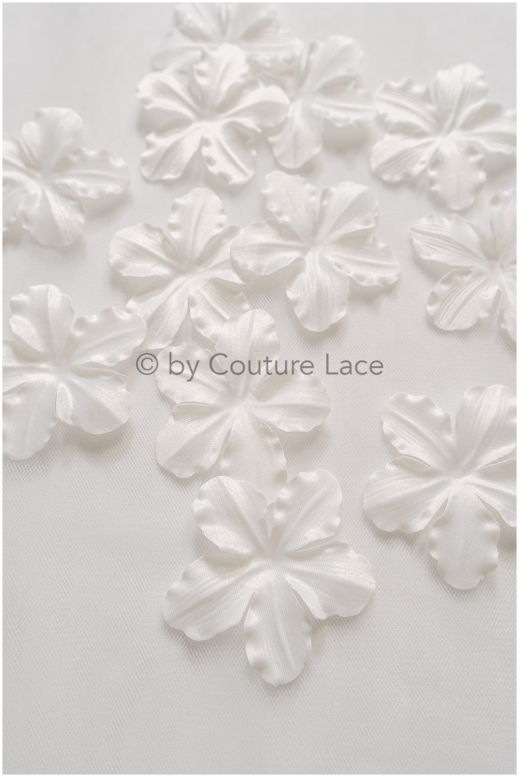 33g. 3D lace flowers/ 3D flowers sew on/ 3D flowers lace applique/ wedding dress lace applique// A24-440