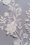 3D Blumen Applikationen für Brautkleider // A25-473