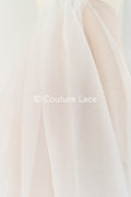 Crashed/Crinkle Organza Fabric – Ideal for voluminous wedding dresses &amp; decorations // R-057
