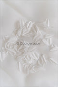 2g 3d leaf lace applique/ leaves applique/ 3D flower leaf applique/ patch// A24-419