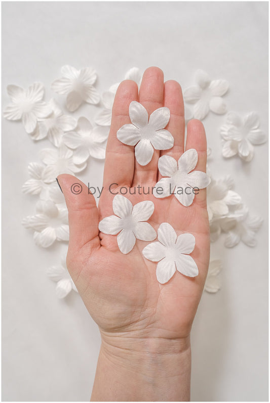11g. 3D lace flowers/ 3D flowers sew on/ 3D flowers lace applique/ wedding dress lace applique// A24-436
