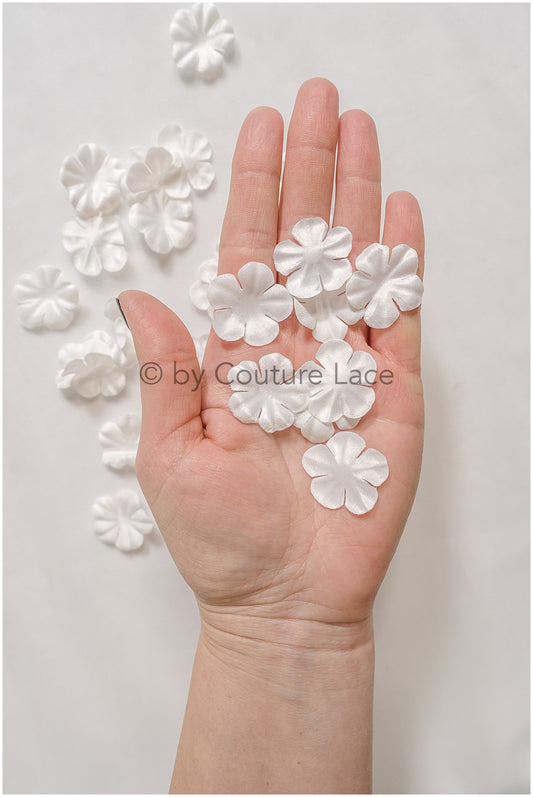 7g. 3D lace flowers/ 3D flowers sew on/ 3D flowers lace applique/ wedding dress lace applique// A24-437